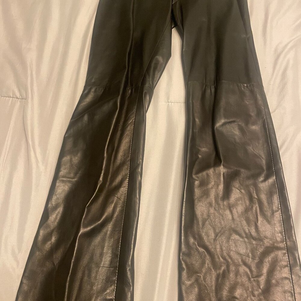 Danier Couture black lamb leather pants - Picture 1 of 2